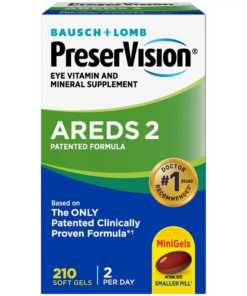 美國博士倫 PreserVision護眼維生素(年齡相關二代配方) 210粒軟膠囊