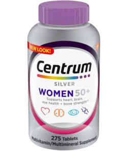 美國銀善存 女仕綜合維他命/礦物質(50歲或以上) 275片